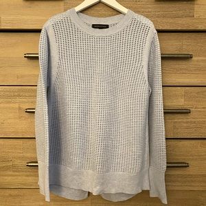 Banana Republic perforated sweater pullover